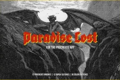 The Paradise Lost Procreate Kit