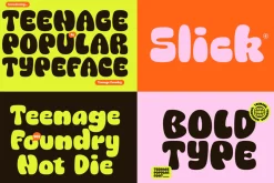The Suprising Retro Font Bundle