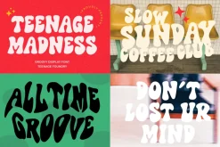 The Suprising Retro Font Bundle