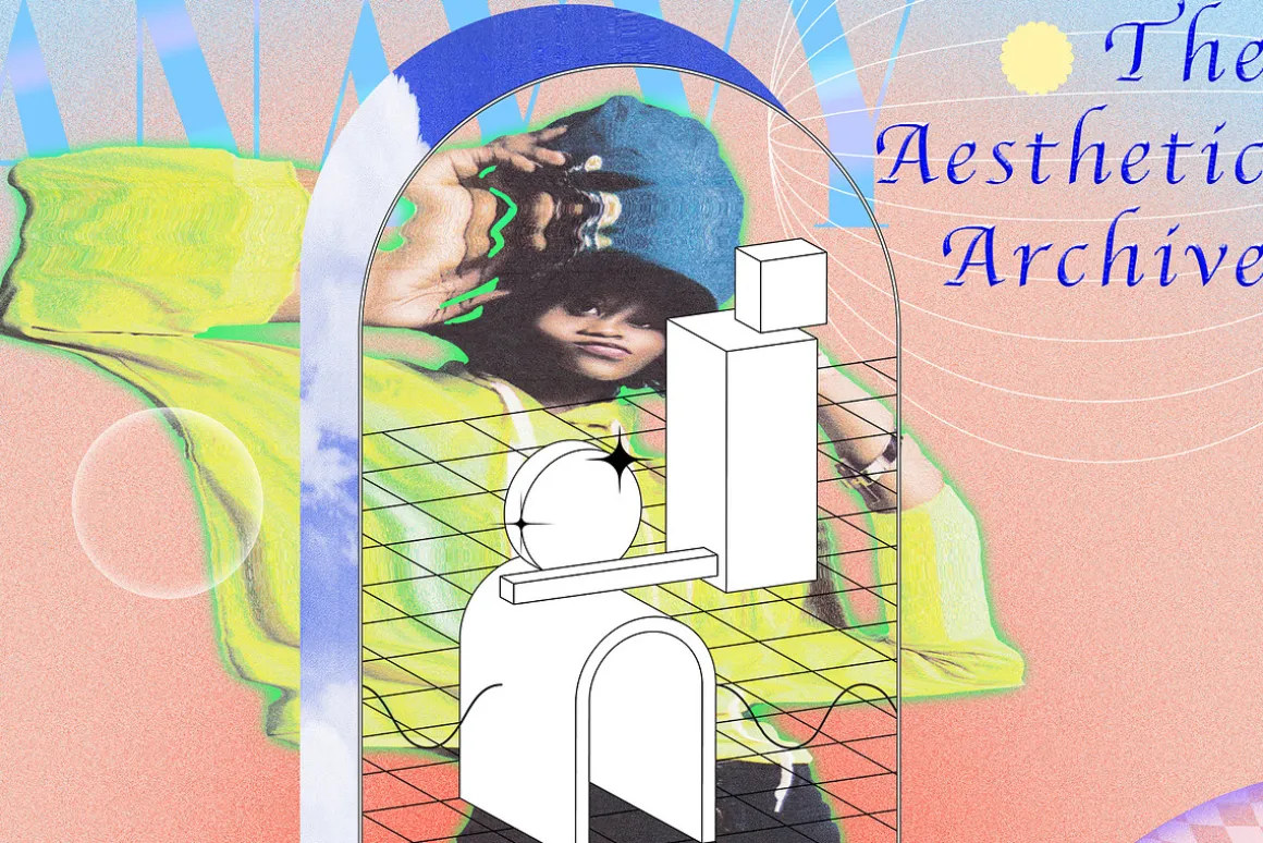 The Aesthetic Archive trippy 2000s