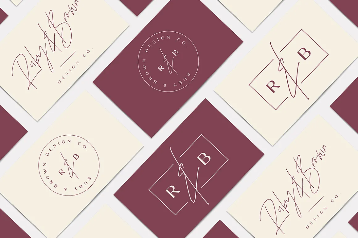 The Amoret Font Duo + 12 Logos