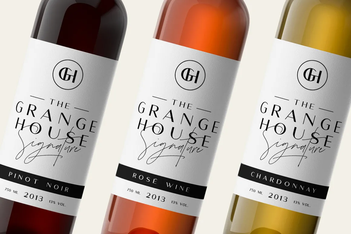 The Amoret Font Duo + 12 Logos