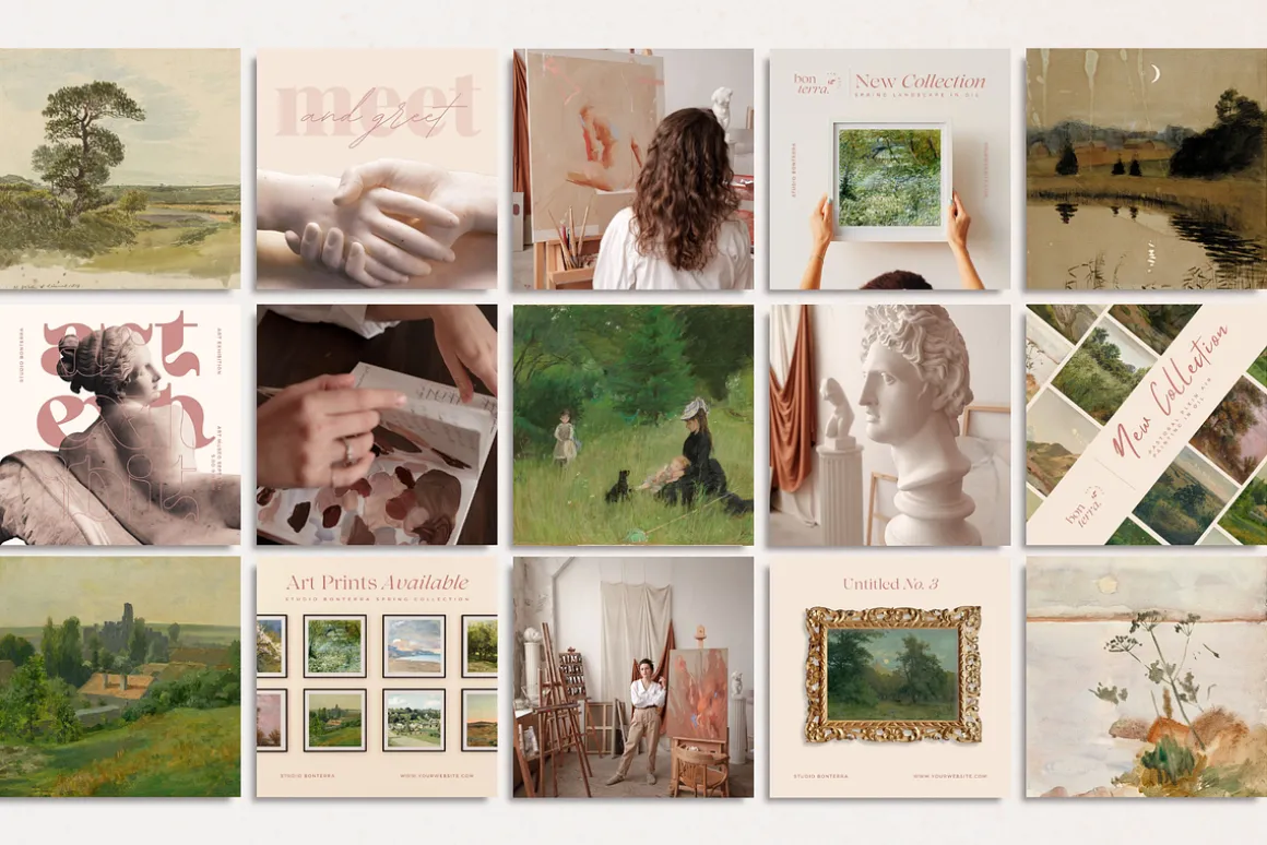 The Artist Social Media Bundle