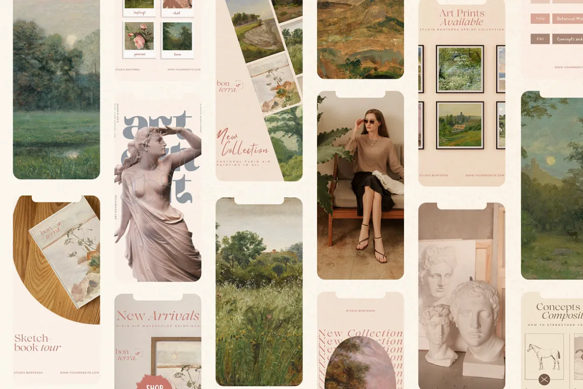 The Artist Social Media Bundle