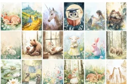 The Art of Being Little. Prints set