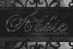 The Ash Forged Textured Script