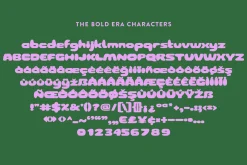 The Bold Era Chunky Vibe Sans Serif