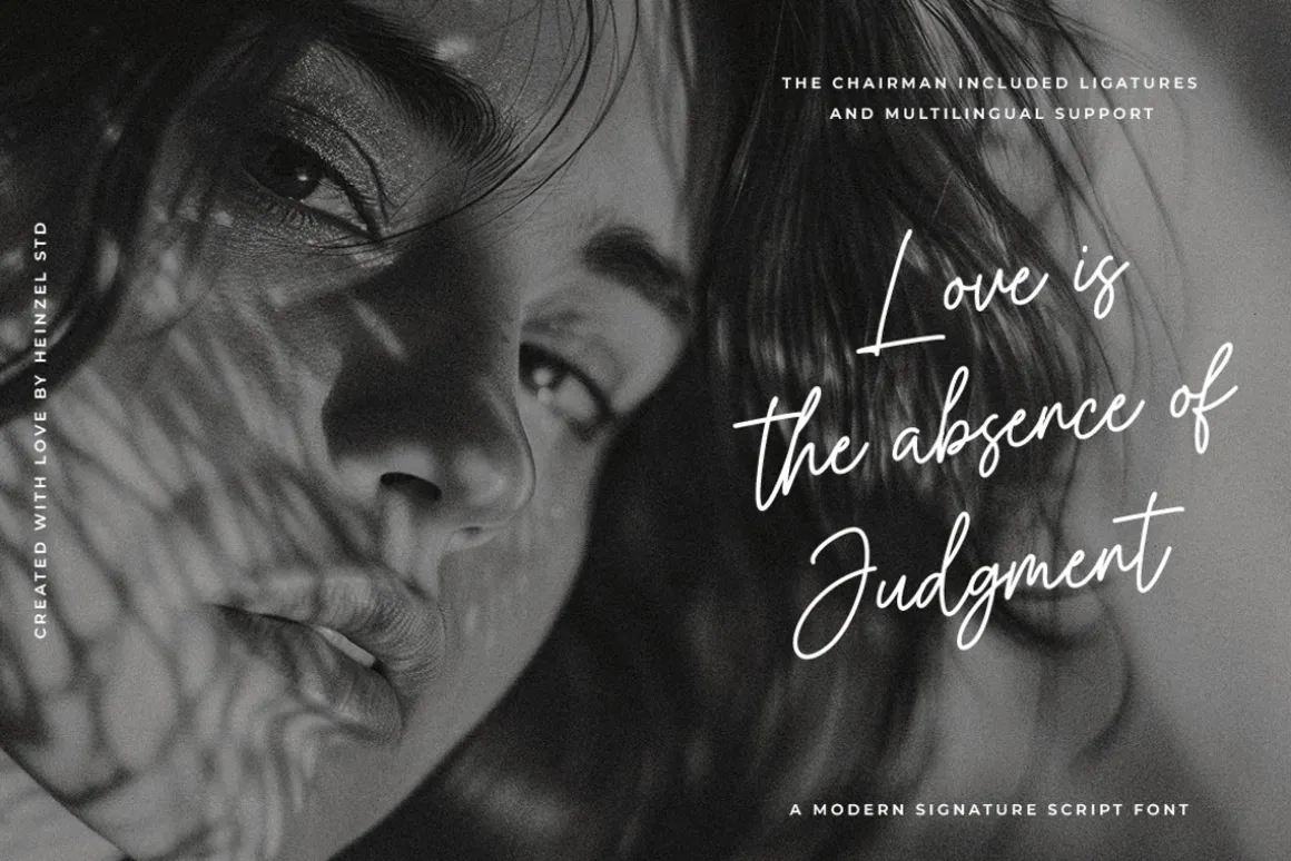The Chairman Modern Signature Font