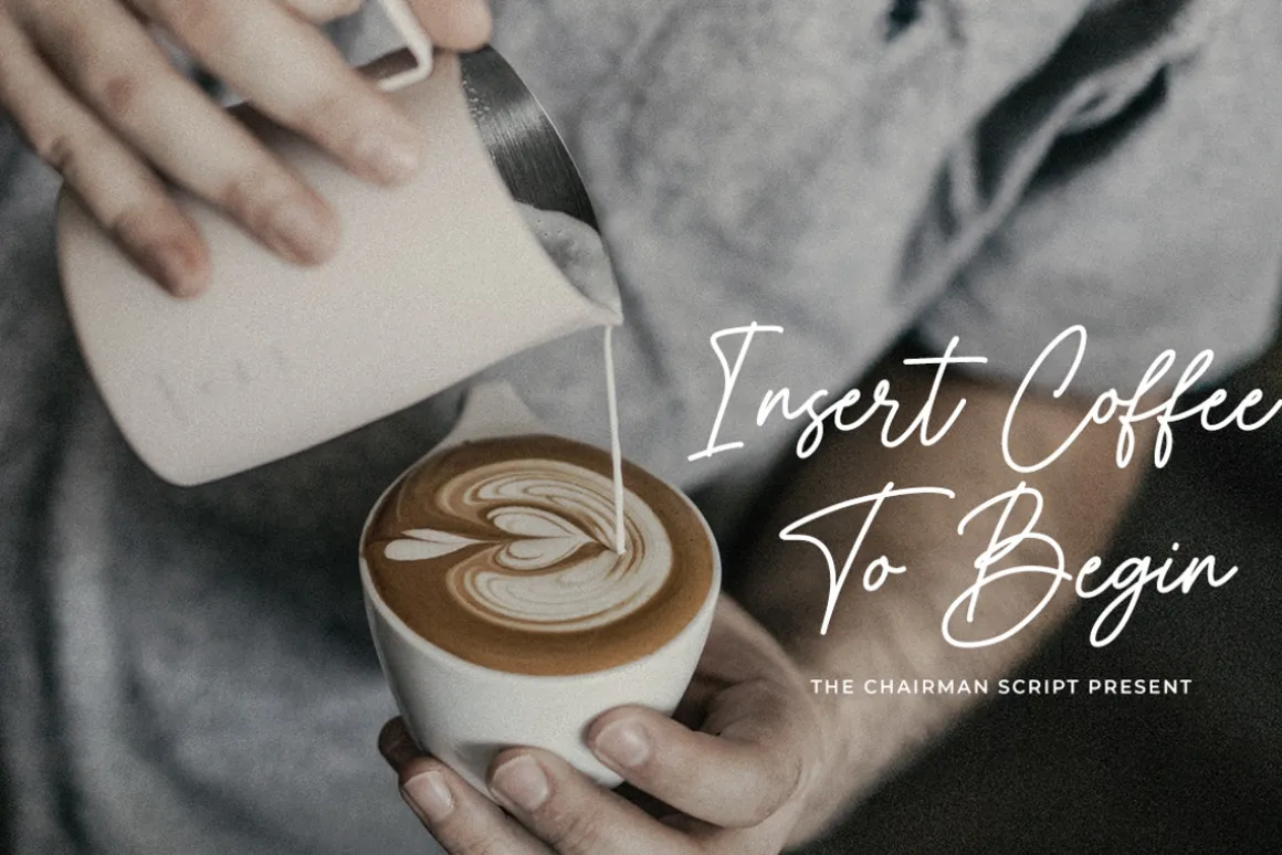 The Chairman Modern Signature Font