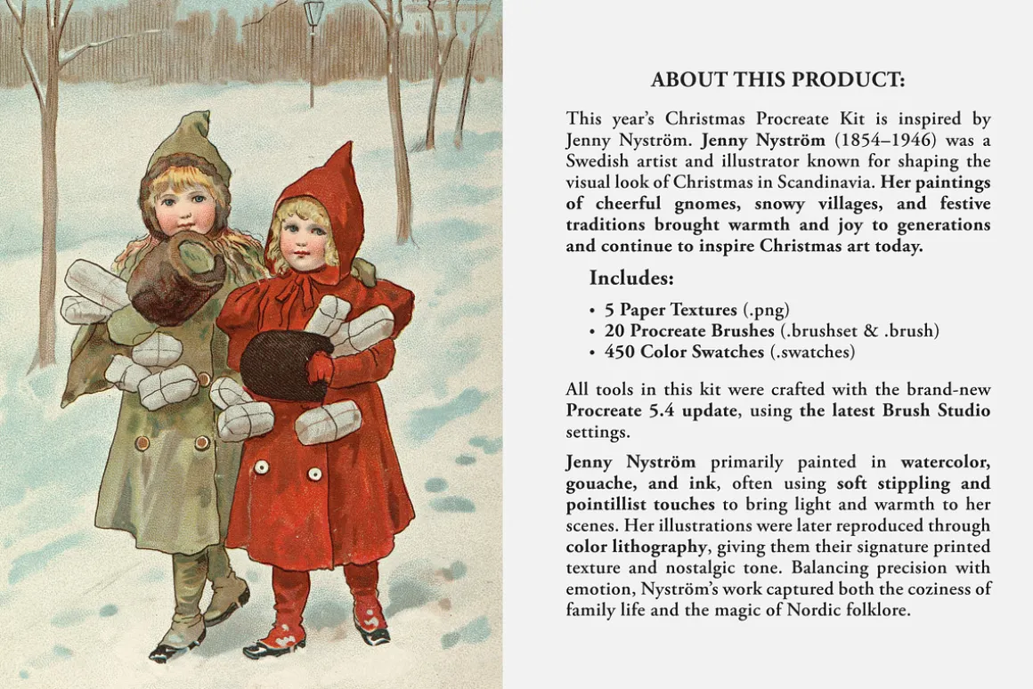 The Christmas (2025) Procreate Kit