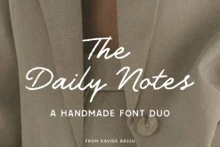 The Daily Notes - Script and Sans