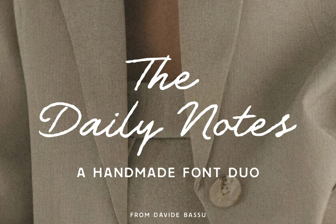 The Daily Notes - Script and Sans