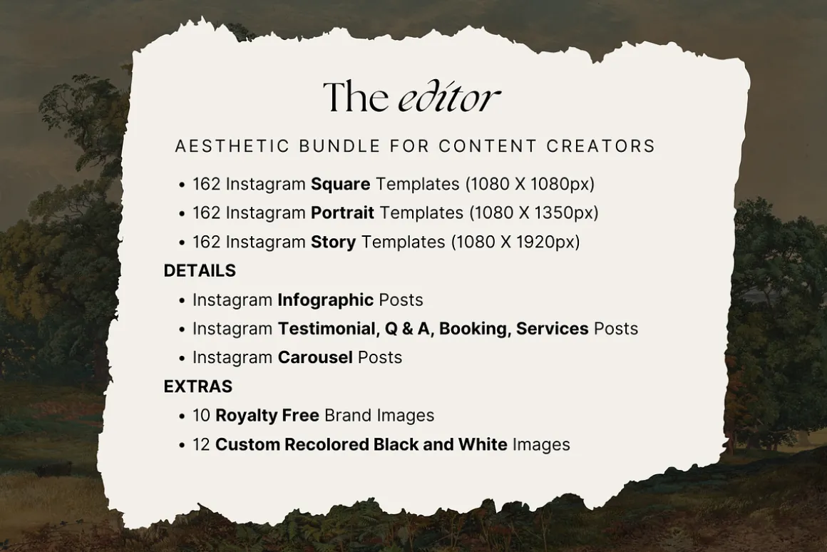 The Editor Template Bundle