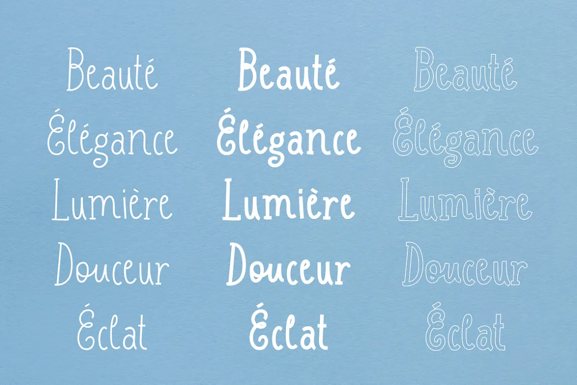 The Etoiles - Hand-drawn Font Family