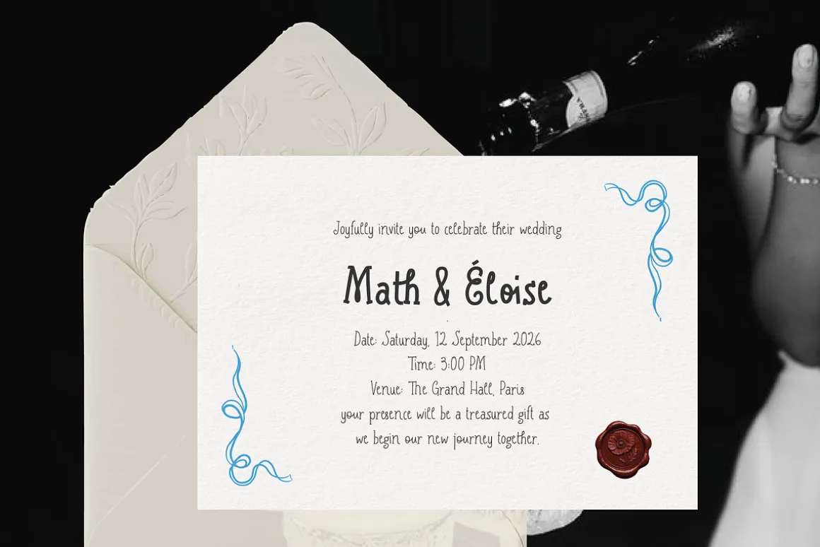 The Etoiles - Hand-drawn Font Family