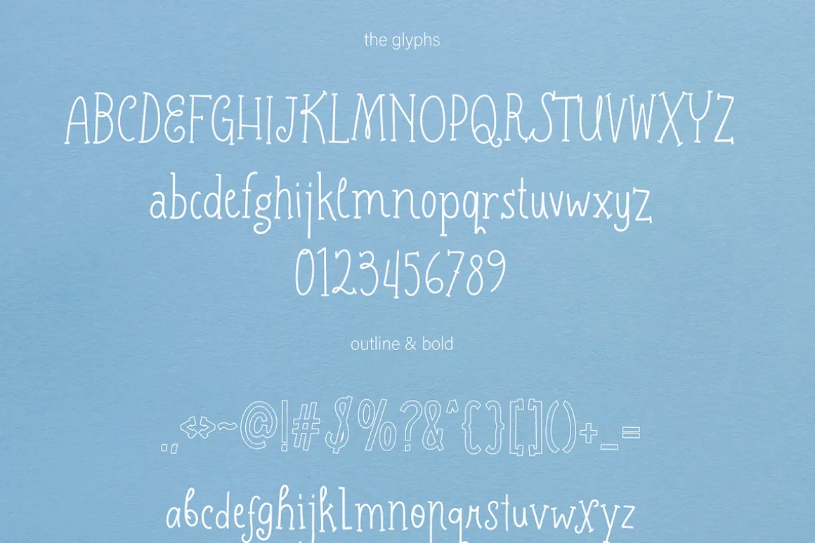 The Etoiles - Hand-drawn Font Family