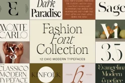 The Fashion Font Collection