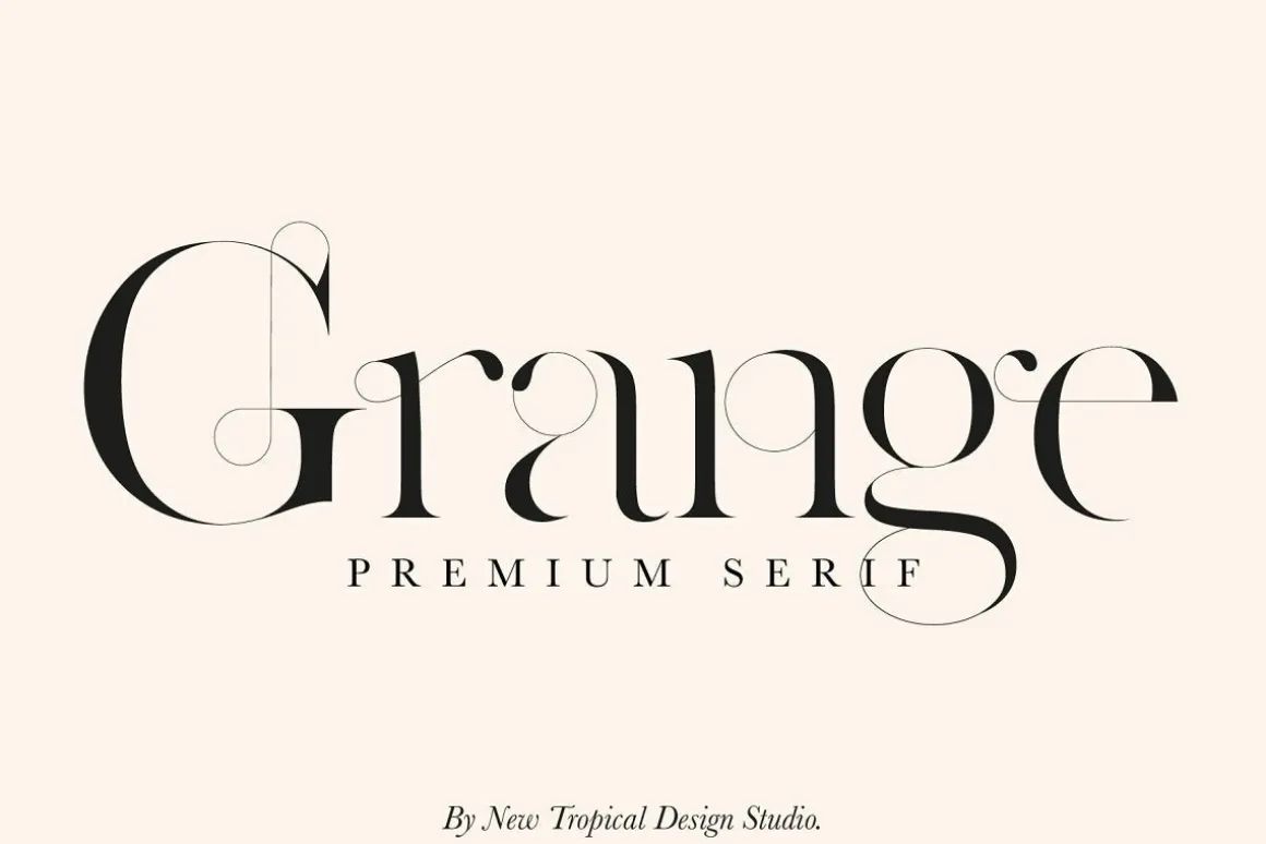 The Fashion Font Collection