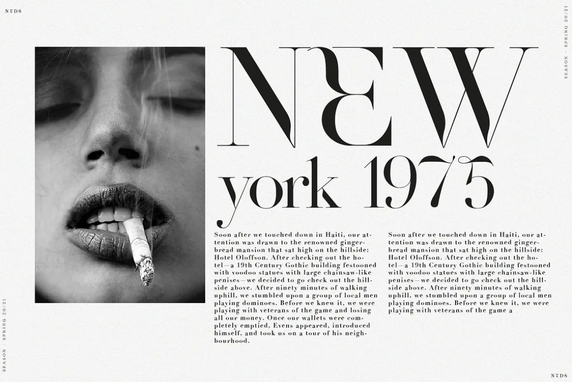 The Fashion Font Collection