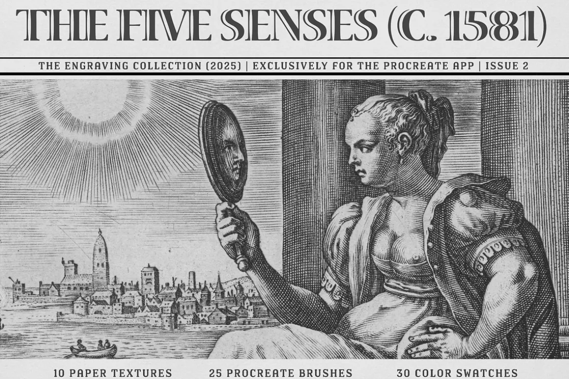 The Five Senses Procreate Kit