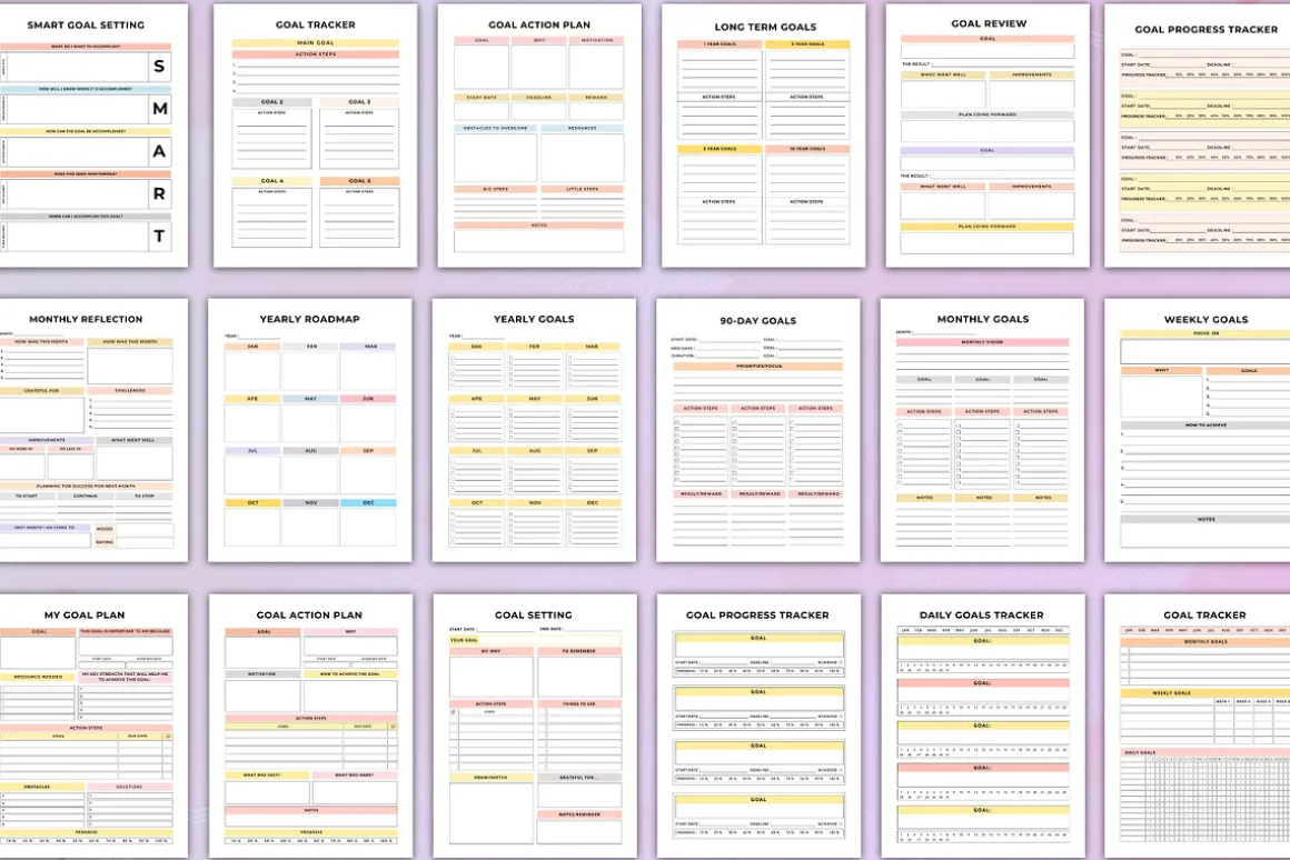 The Goal Setting & Motivation Planne