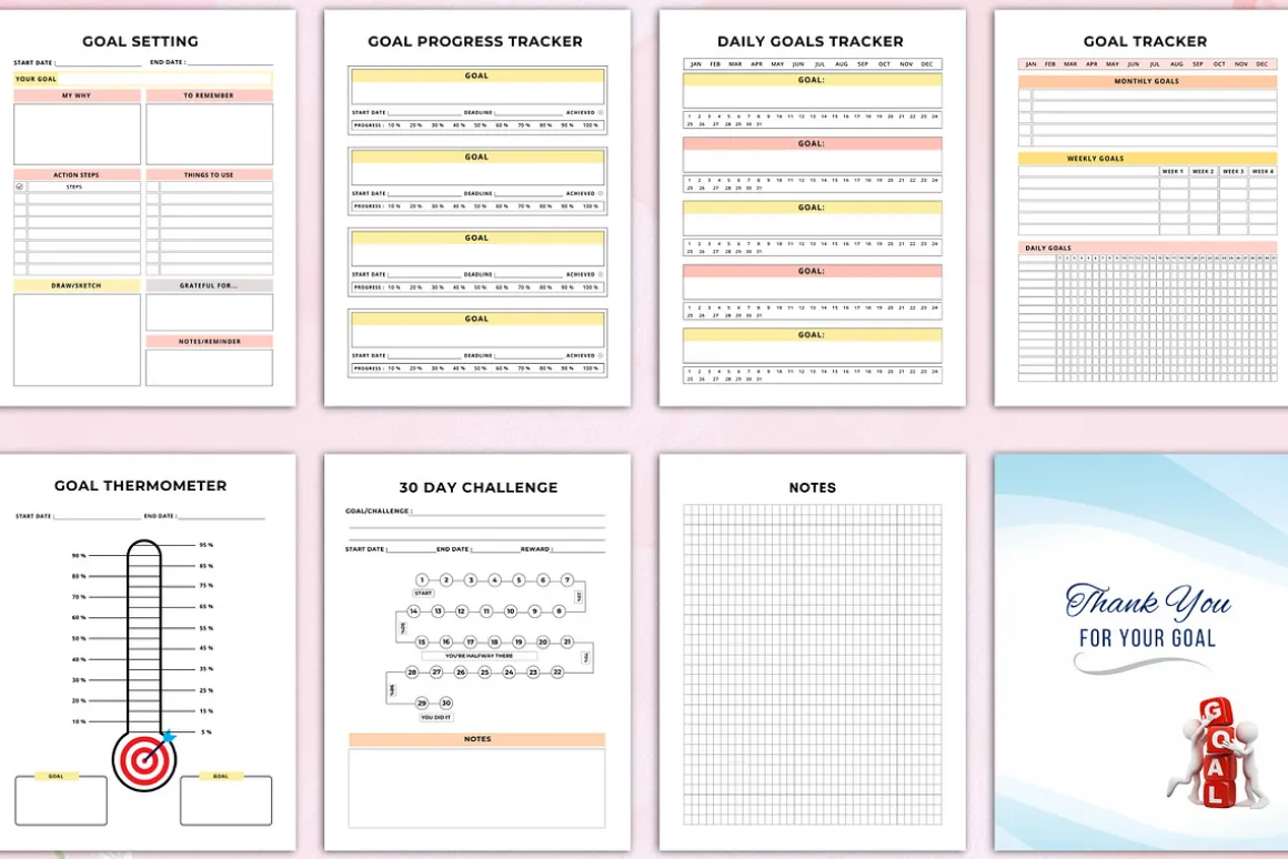 The Goal Setting & Motivation Planne