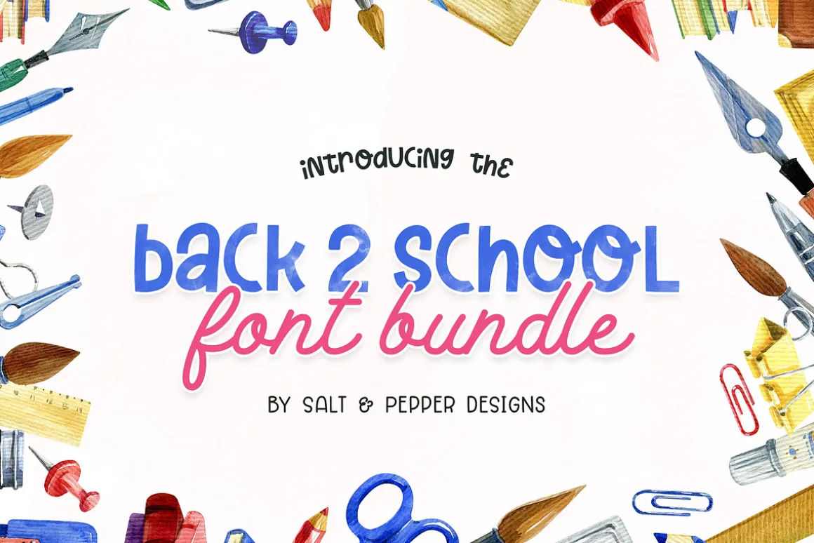 The HUGE Font Bundle (98% OFF) SALE