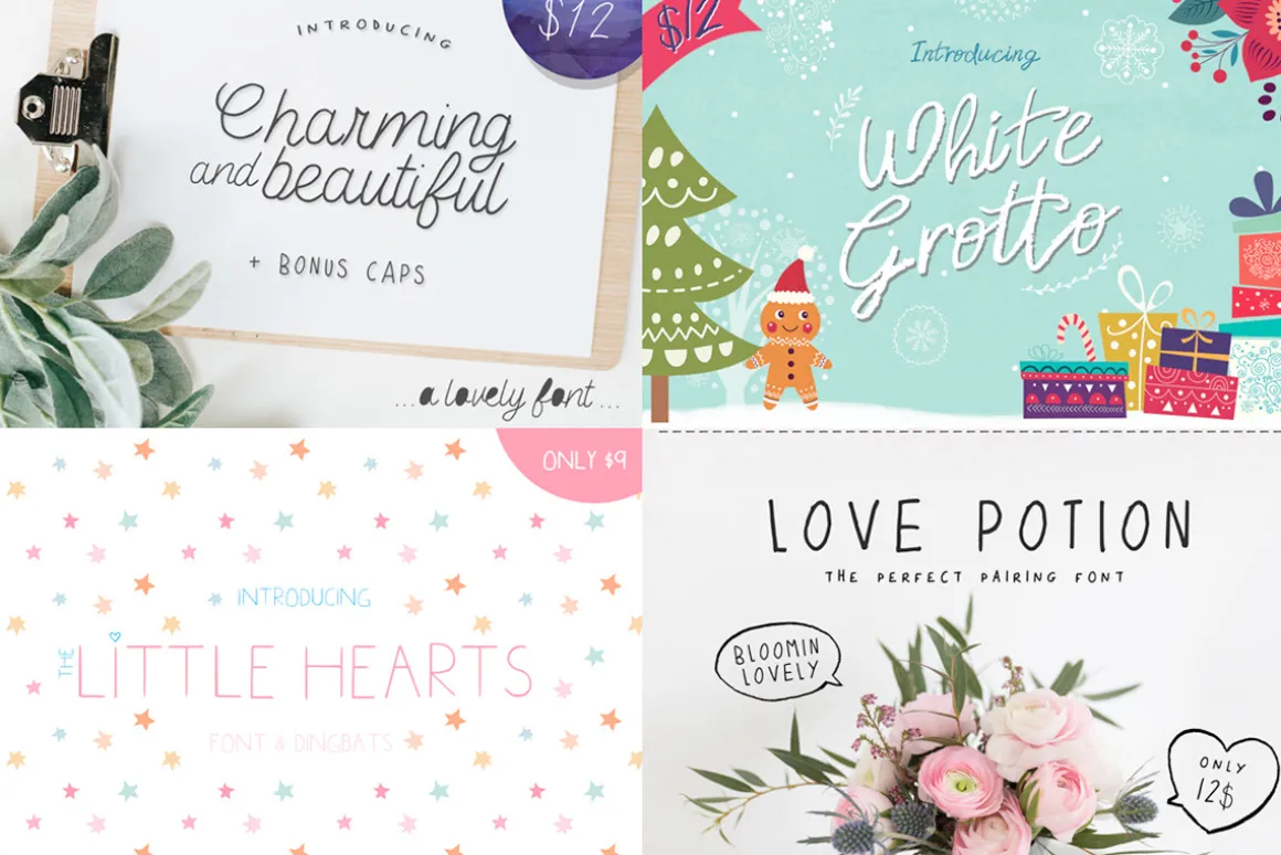 The HUGE Font Bundle (98% OFF) SALE