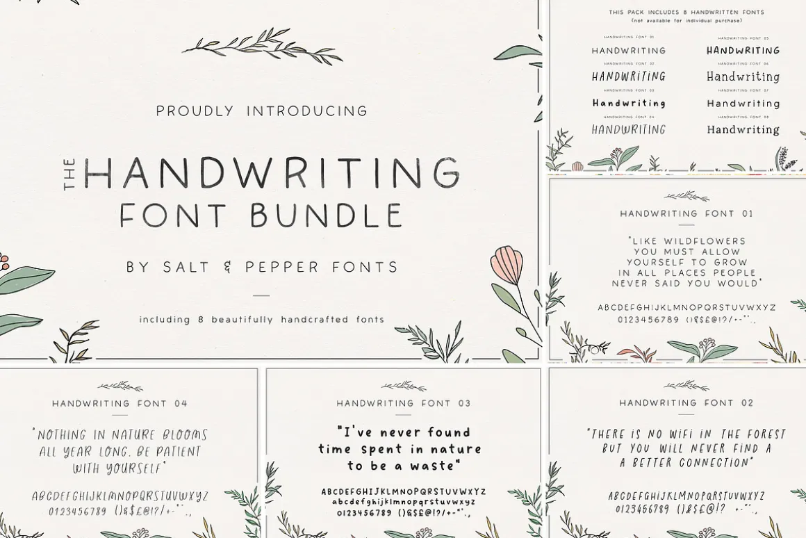 The HUGE Font Bundle (98% OFF) SALE