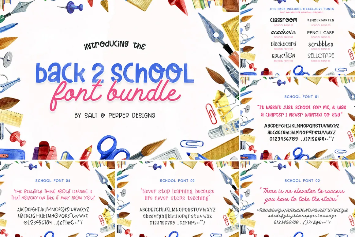 The HUGE Font Bundle (98% OFF) SALE