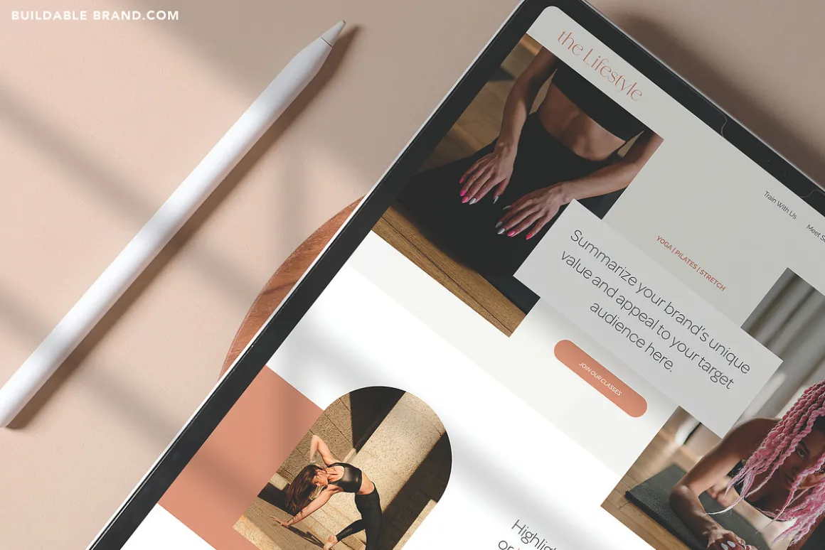 The Lifestyle – Squarespace Website