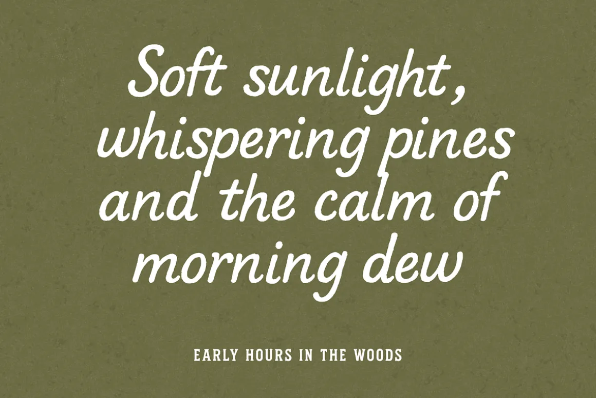The Maple Shore – Font Duo