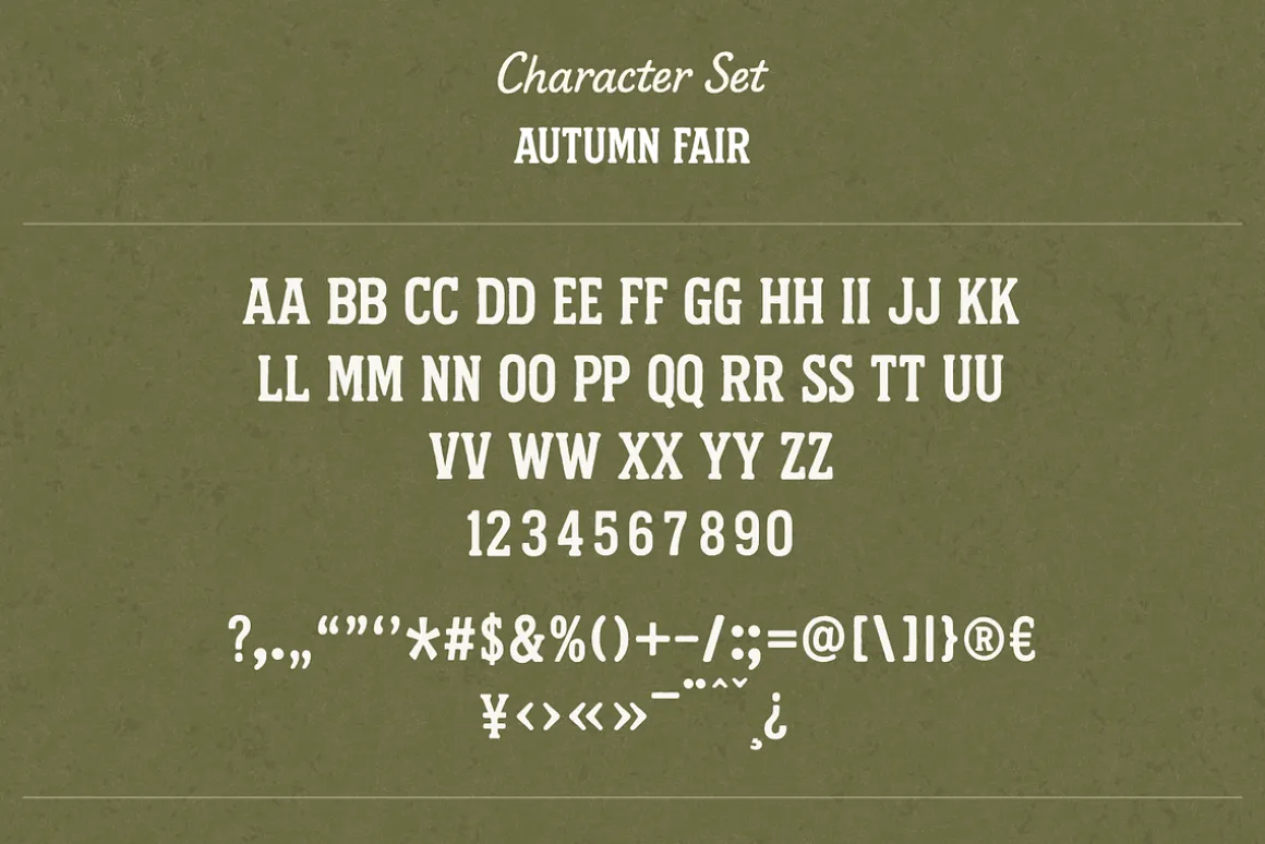 The Maple Shore – Font Duo