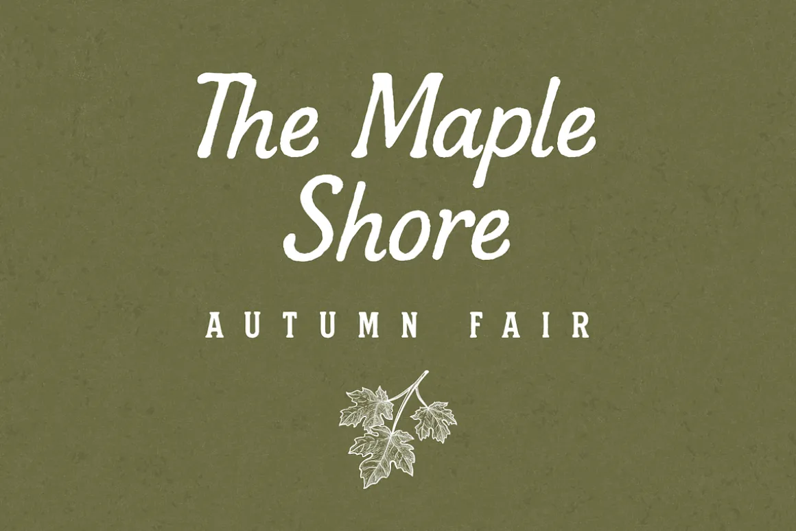 The Maple Shore – Font Duo