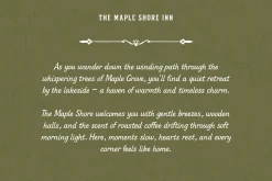 The Maple Shore – Font Duo