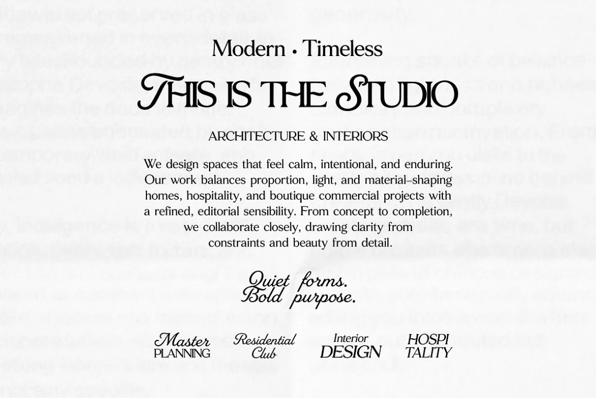 The Marquise Font Collection