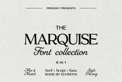 The Marquise Font Collection