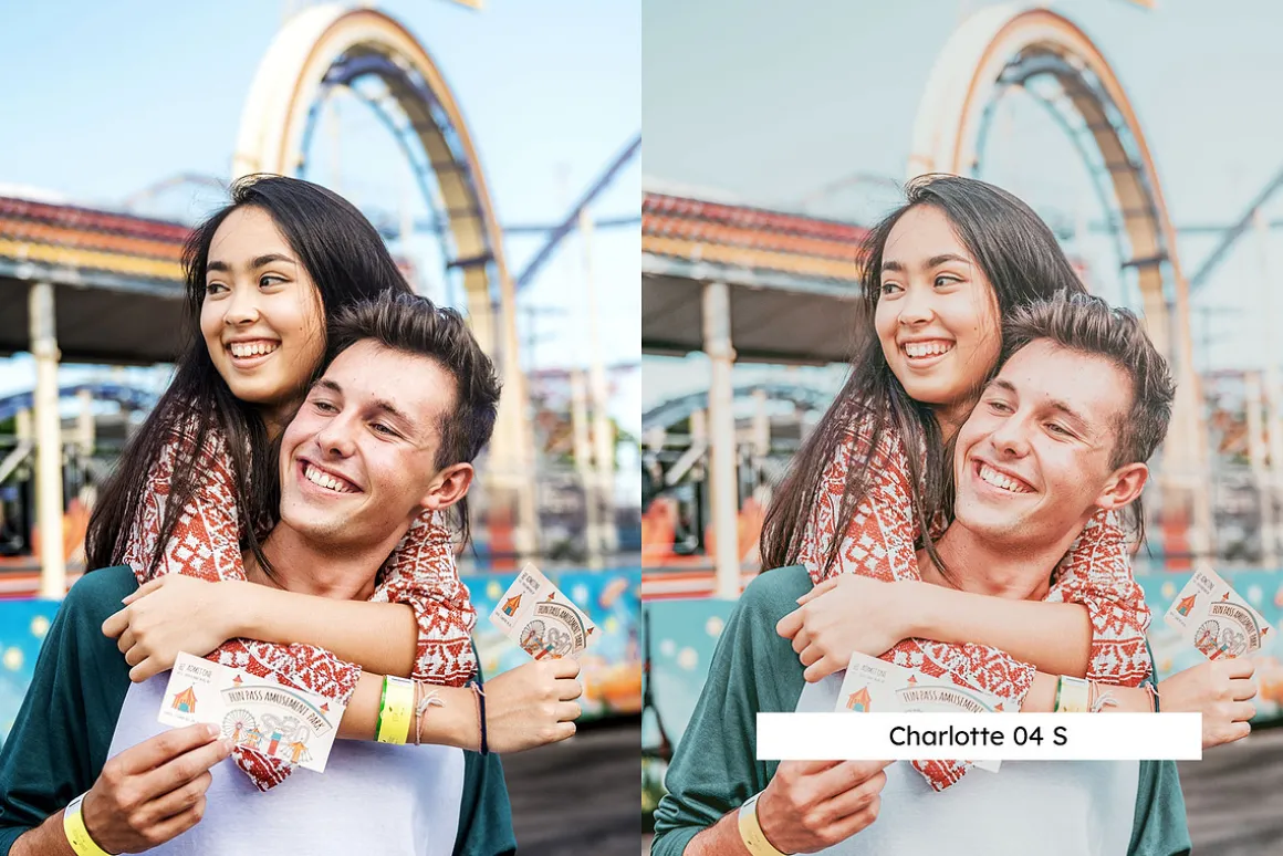 20 Theme Park Lightroom Presets LUTs