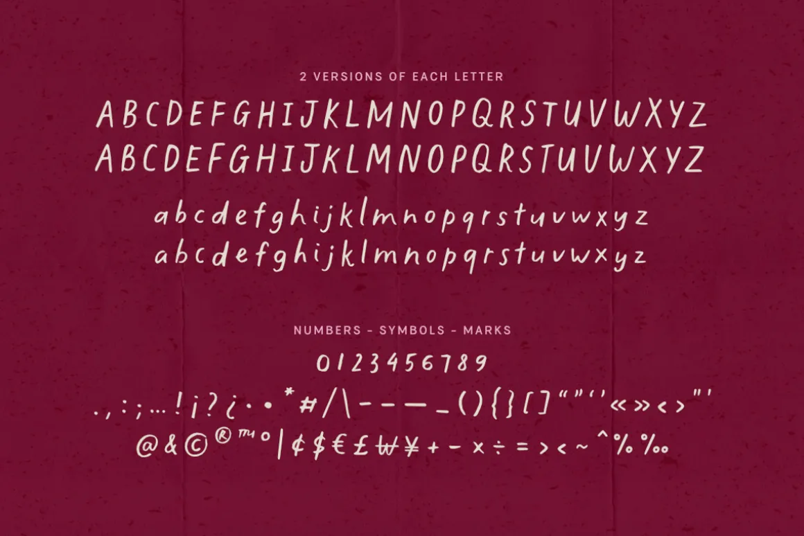 The Minimalist | Handwritten Font