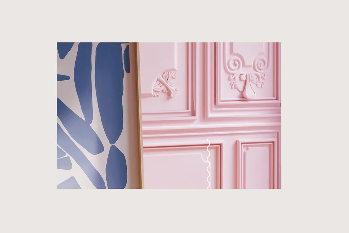 THE MOCKUP FRAME 〰 Pink Room