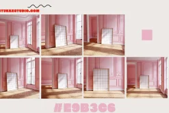 THE MOCKUP FRAME 〰 Pink Room