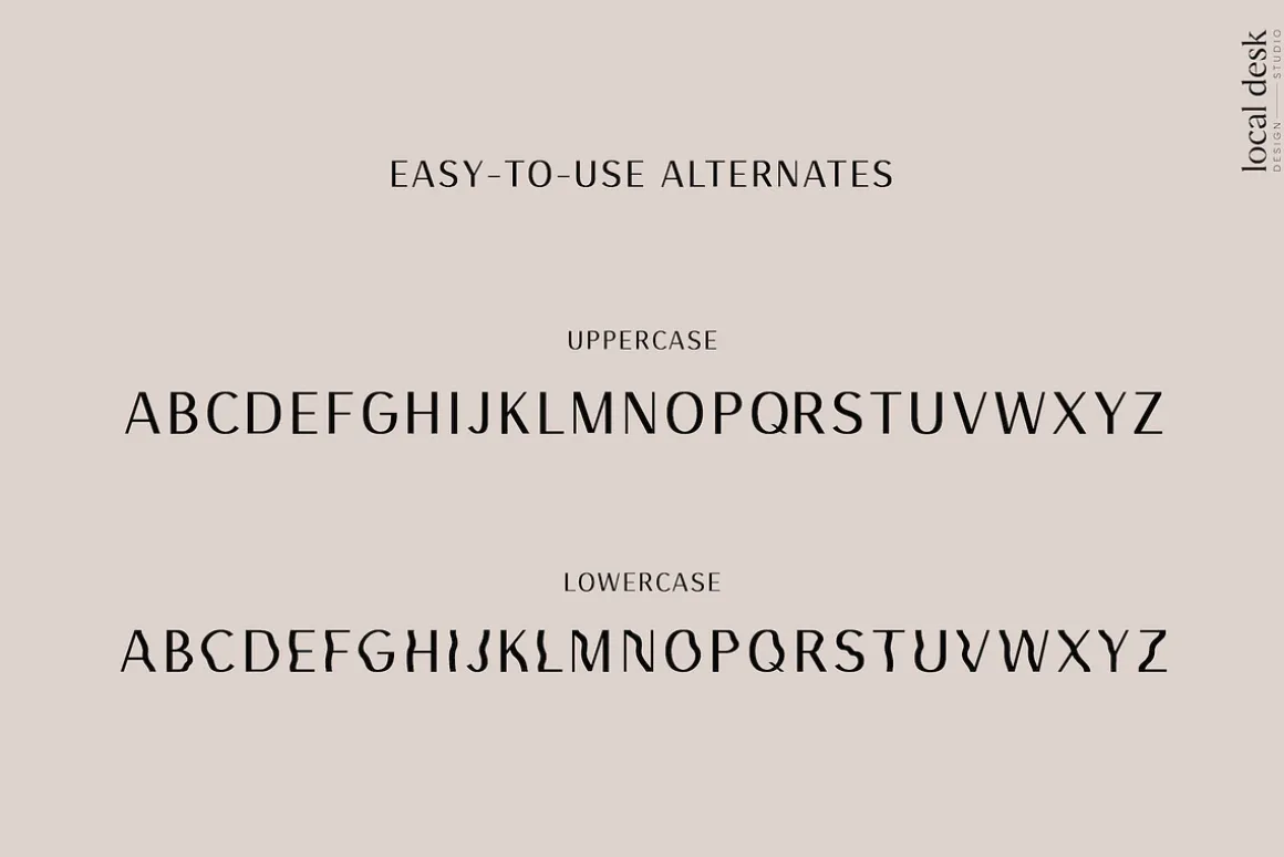 THE MODERN LOGO FONT BUNDLE