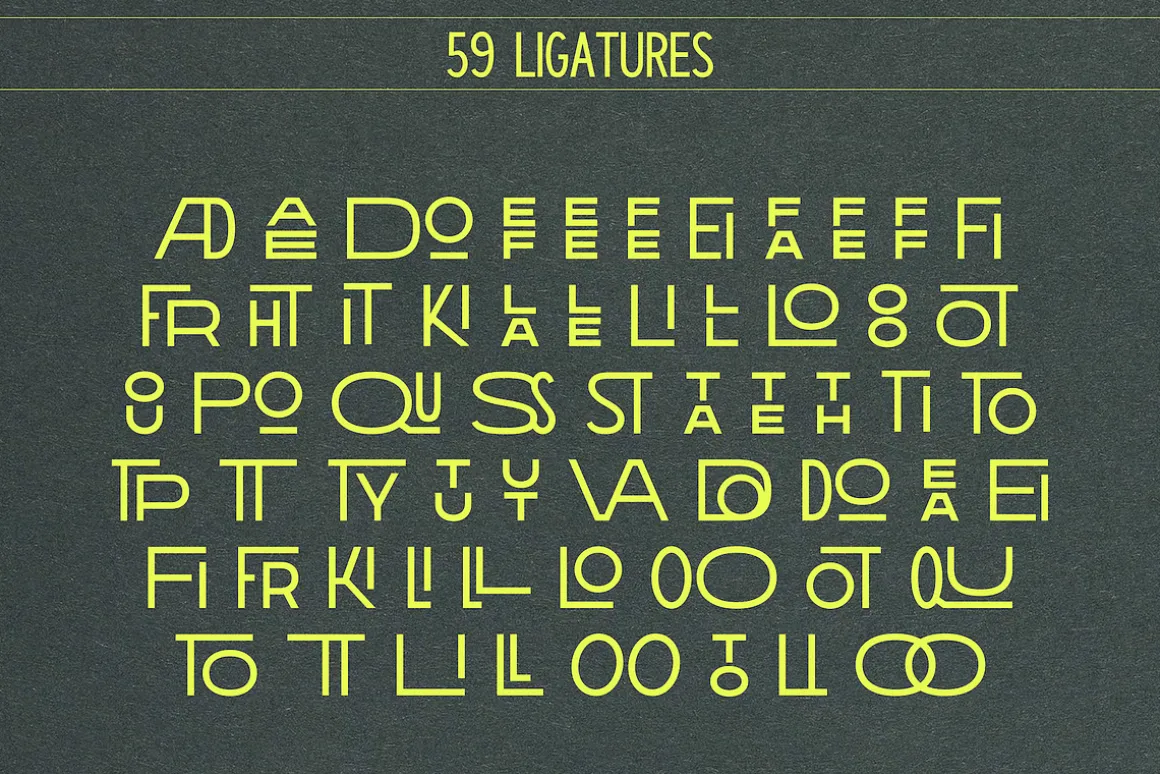 THE MODERN LOGO FONT BUNDLE