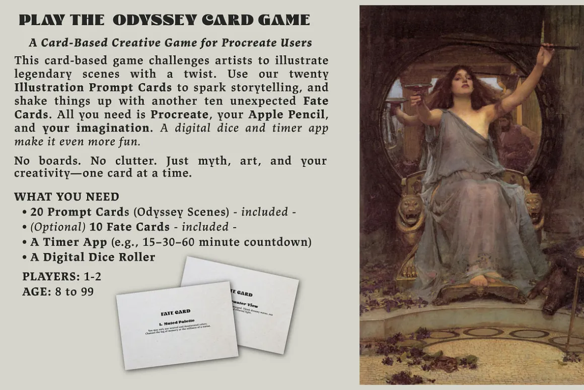 The Odyssey Procreate Kit