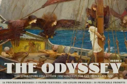 The Odyssey Procreate Kit