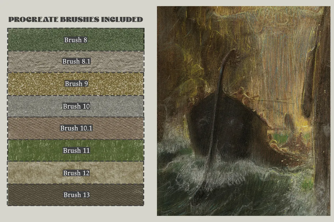 The Odyssey Procreate Kit
