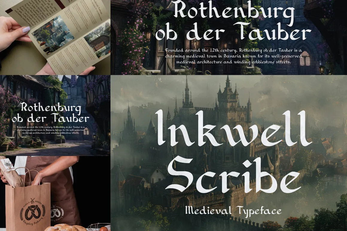 The Old English Font Bundle