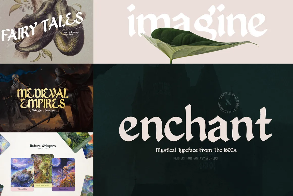 The Old English Font Bundle