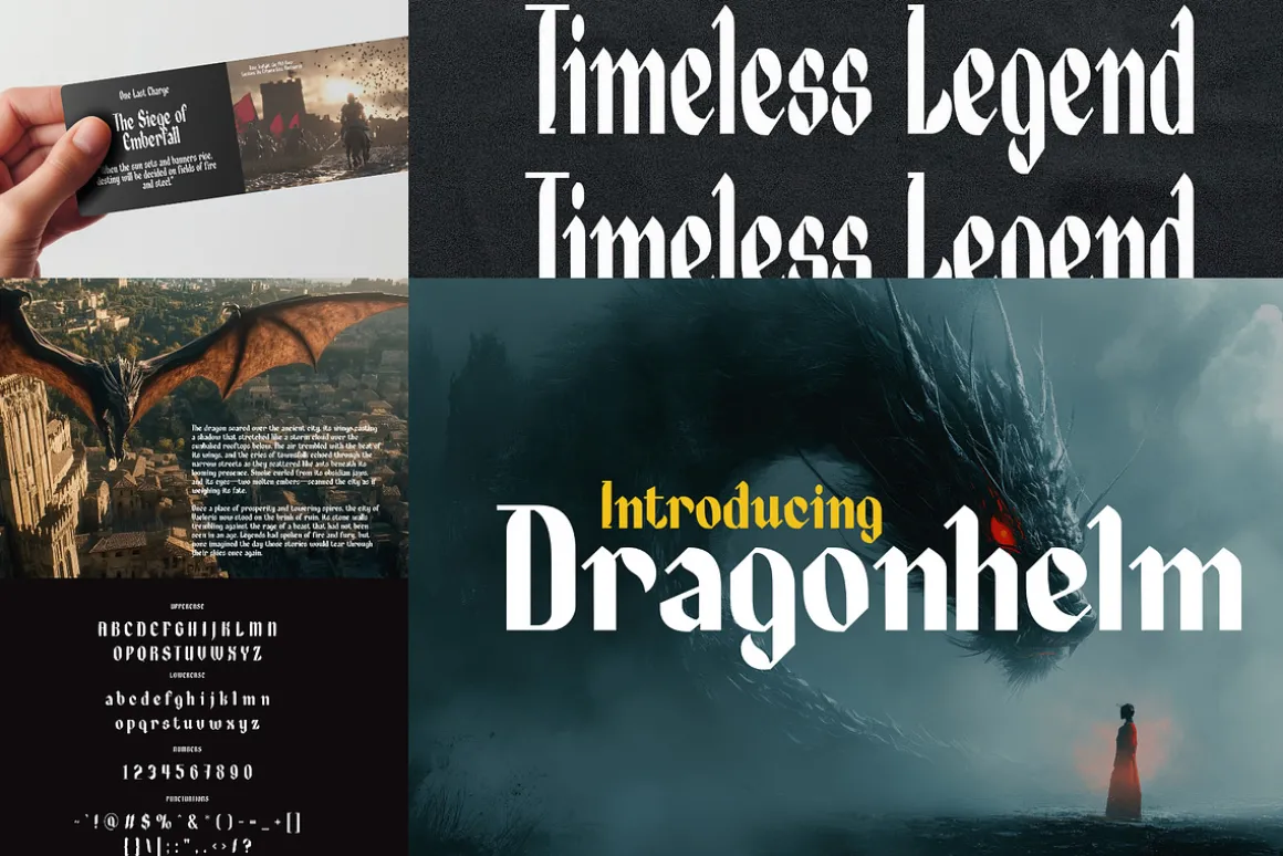 The Old English Font Bundle