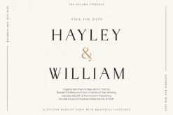 The Paloma - Modern Serif Font